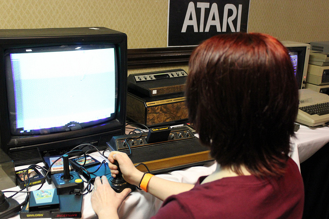 Playing some Atari.
