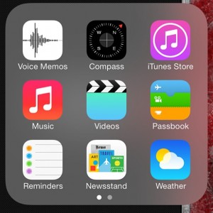iOS7 App Folder